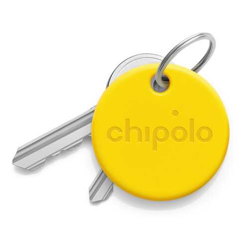 Умный брелок Chipolo ONE со сменной батарейкой желтый в 5 Карманов