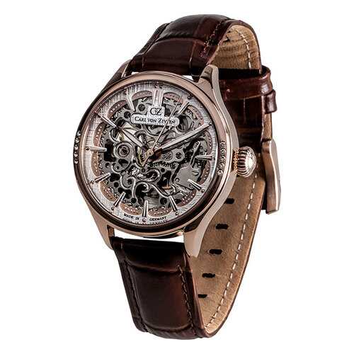 Наручные часы механические мужские Carl von Zeyten CVZ0057 в 5 Карманов
