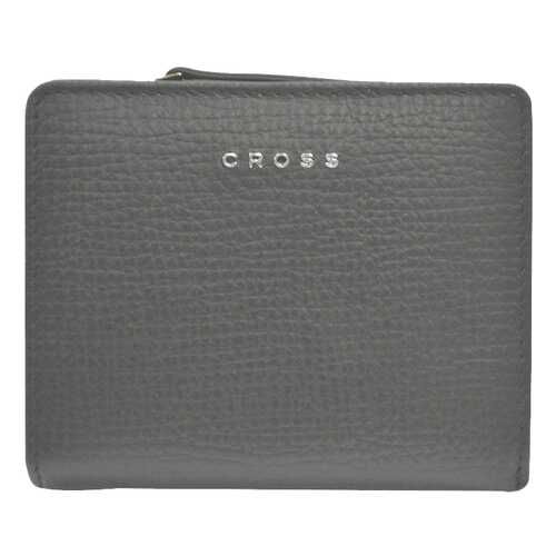 Кошелек Cross RTC, кожа наппа, серый, 11,2x9,4x2 см в 5 Карманов