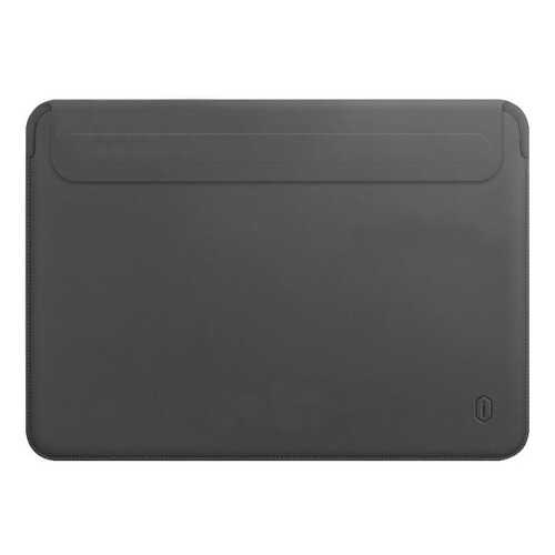 Чехол Wiwu Skin Pro 2 Leather для MacBook Pro 15 (Grey) в 5 Карманов