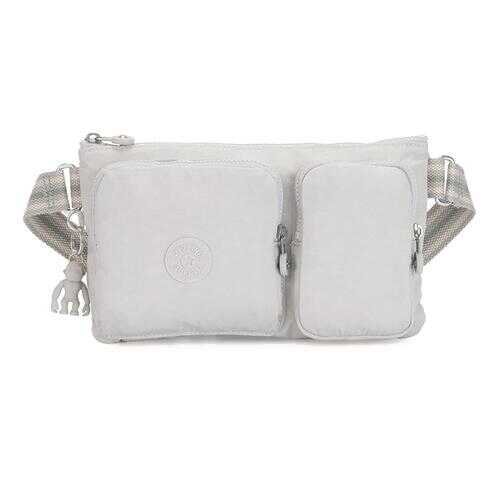 Поясная сумка женская Kipling KI700219O серая в 5 Карманов
