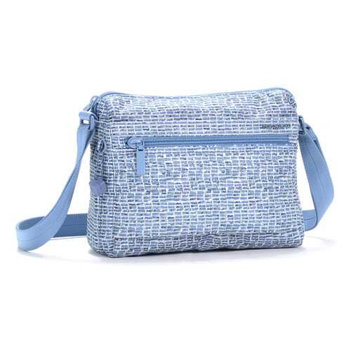 Сумка женская Hedgren HIC176 Inner city Eye Craft Blue Print синяя в 5 Карманов