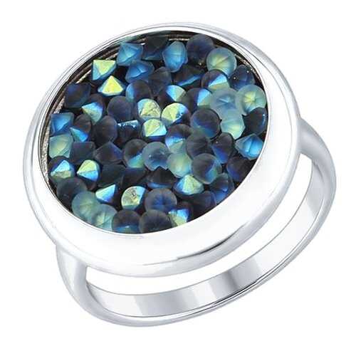 Кольцо женское SOKOLOV из серебра с кристаллами Swarovski 94012430 р.19.5 в 5 Карманов