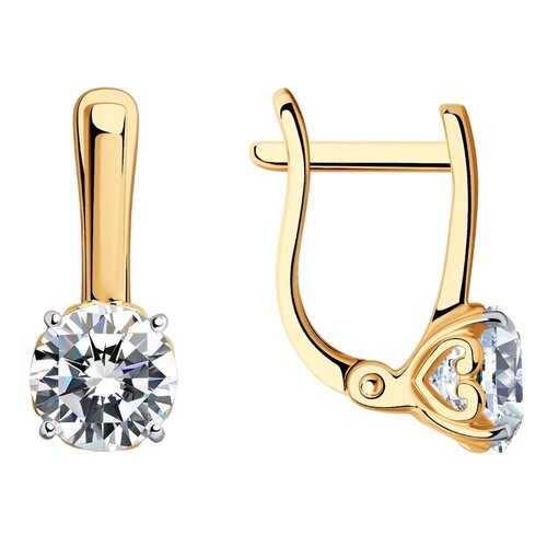 Серьги SOKOLOV из серебра со Swarovski Zirconia 89020068 в 5 Карманов