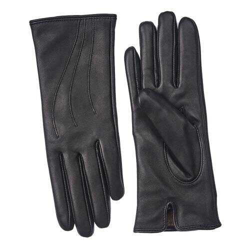 Перчатки женские Dr.Koffer H660127-236 черные 7,5 в 5 Карманов