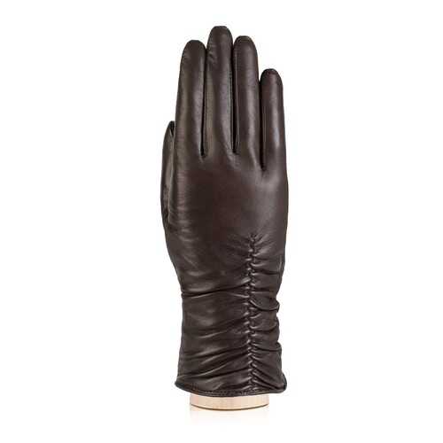 Перчатки женские Eleganzza F-IS0077 коричневые 8 в 5 Карманов