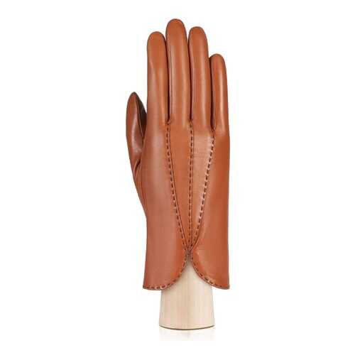 Перчатки женские Eleganzza F-IS0090 коричневые 6.5 в 5 Карманов