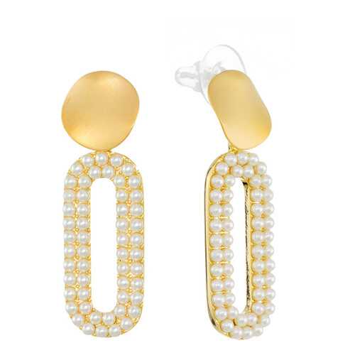 Серьги Corona Style B006E0901090 золотистые в 5 Карманов