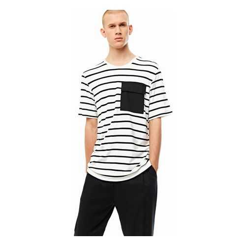 Футболка мужская Antony Morato MMKS01759-FA110066 белая M в 5 Карманов