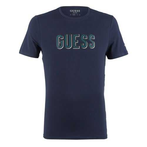 Футболка мужская Guess M0YI9A-J1300 синяя M в 5 Карманов