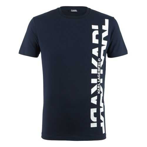 Футболка мужская Karl Lagerfeld 755024501221 синяя XL в 5 Карманов