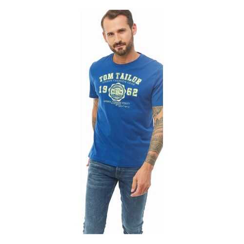 Футболка мужская TOM TAILOR 1008637-11305 синяя XS в 5 Карманов