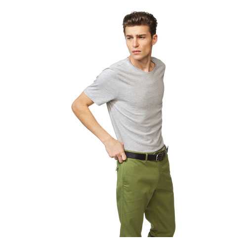 Футболка мужская United Colors of Benetton CCC_3U53J1F15 серая L в 5 Карманов