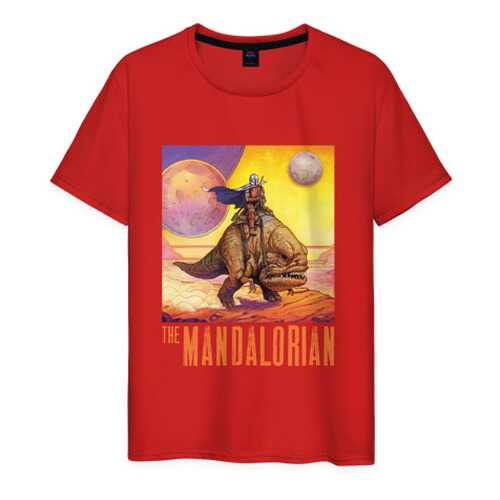 Футболка мужская ВсеМайки 2177863 красная XL в 5 Карманов