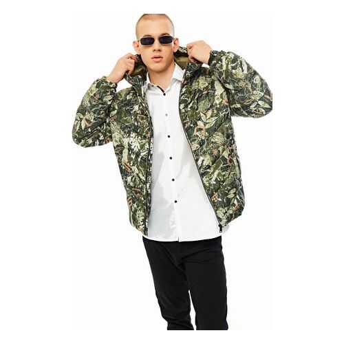 Куртка мужская Guess M0YL45-WD2T0 зеленая M в 5 Карманов