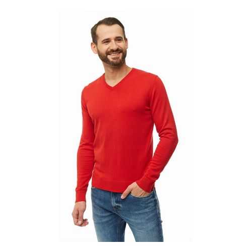 Джемпер мужской TOM TAILOR 1012820-21624 красный XL в 5 Карманов