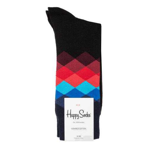Носки мужские Happy Socks FD01 069 черные 41-46 EU в 5 Карманов