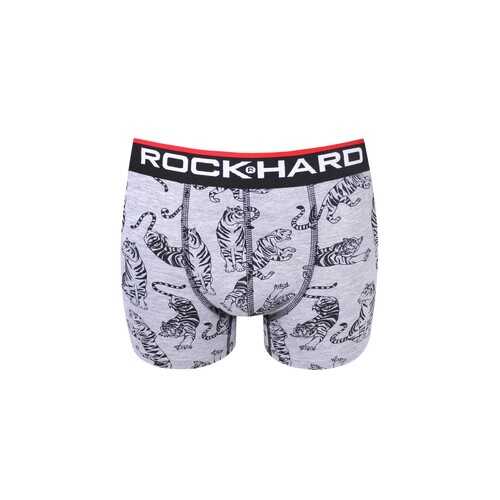 Боксеры мужские ROCKHARD 7003 ROCKHARD боксеры с рисунком (12) серые XXL в 5 Карманов