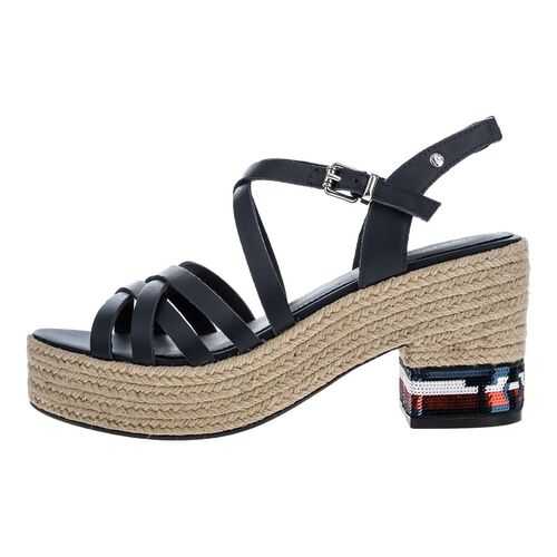 Босоножки женские Tommy Hilfiger FW0FW04716 синие 40 US в 5 Карманов