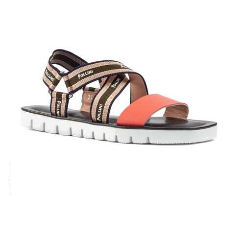 Сандалии женские Pollini SA16382GOATD0502 разноцветные 38 RU в 5 Карманов