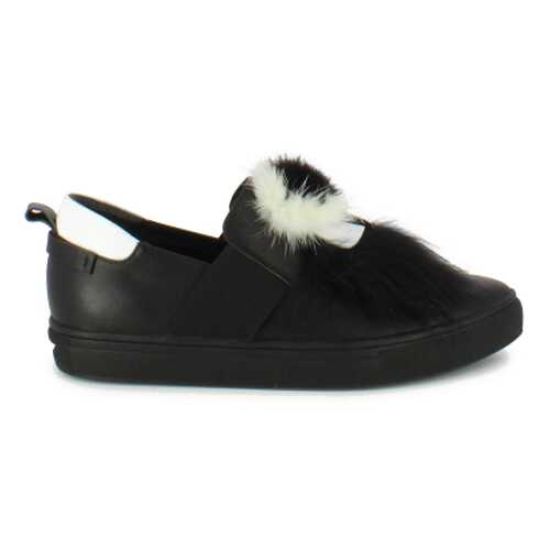 Слипоны женские Just Couture 58356 черные 37 RU в 5 Карманов