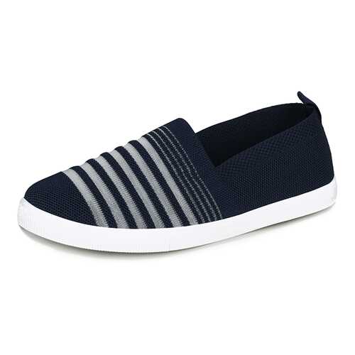 Слипоны женские T.Taccardi MYZ20S-166 синие 39 RU в 5 Карманов