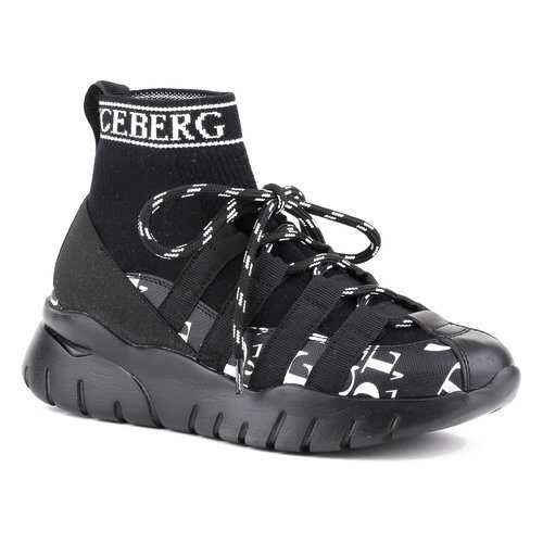 Кроссовки женские Iceberg GID1434A черные 40 RU в 5 Карманов