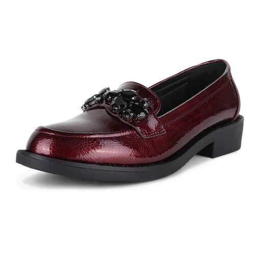 Лоферы женские T.Taccardi K0475LC-3A бордовые 37 RU в 5 Карманов