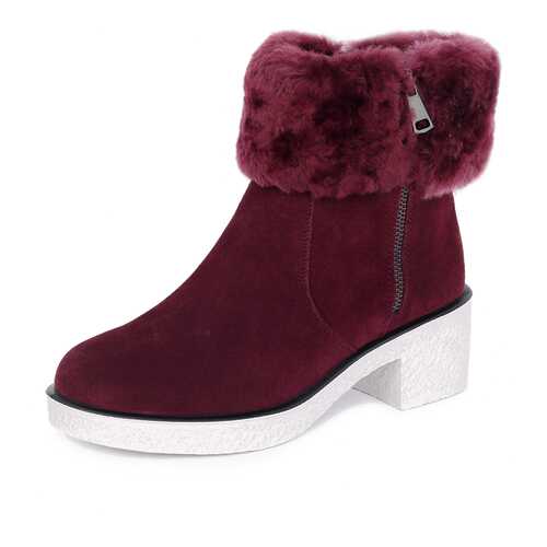 Полусапоги женские Kari 710018627 красные 41 RU в 5 Карманов