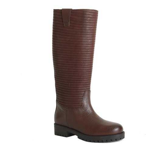 Сапоги женские Studio Pollini SA26174G0JTO120A коричневые 41 RU в 5 Карманов