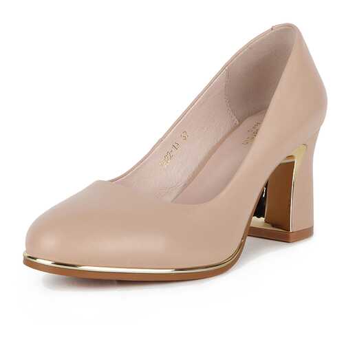 Туфли женские Pierre Cardin 710018536 бежевые 39 RU в 5 Карманов