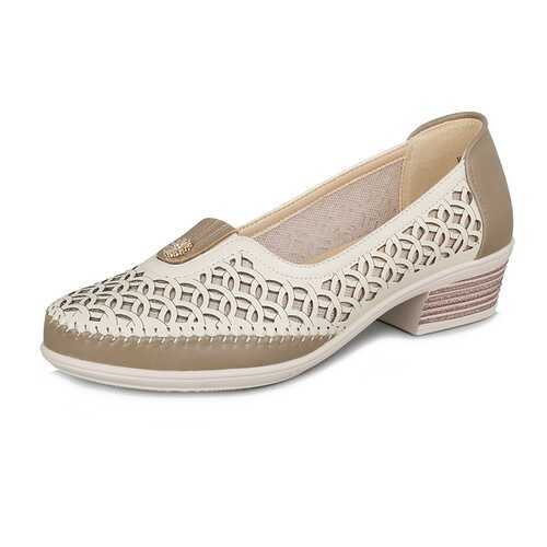 Туфли женские T.Taccardi HTY20SS-20 бежевые 36 RU в 5 Карманов