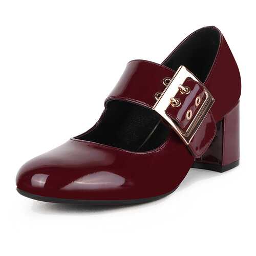 Туфли женские T.Taccardi K0569PM-1A бордовые 38 RU в 5 Карманов