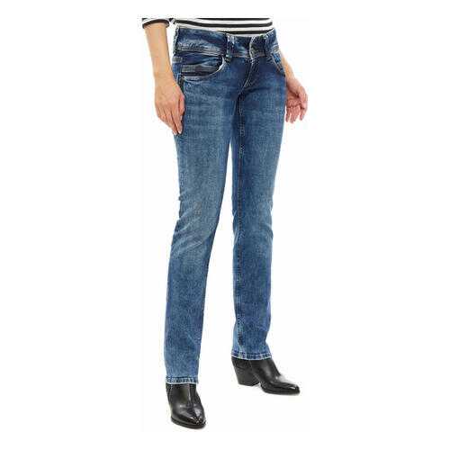 Джинсы женские Pepe Jeans синие в 5 Карманов