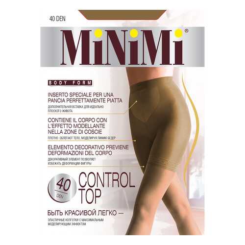 Колготки MiNiMi CONTROL TOP 40, daino min, 4/L в 5 Карманов