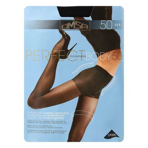 Колготки Omsa PERFECT BODY 50 / Nero (Черный) / 4 (L) в 5 Карманов
