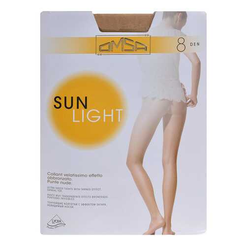 Колготки Omsa SUN LIGHT 8 / Sierra (Телесный) / 2 (S) в 5 Карманов