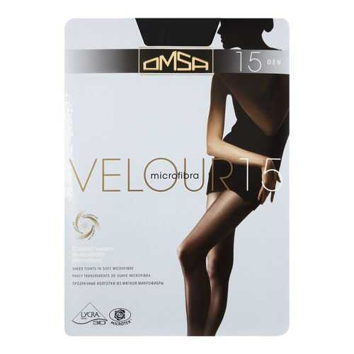 Колготки Omsa VELOUR 15 / Nero (Черный) / 3 (M) в 5 Карманов