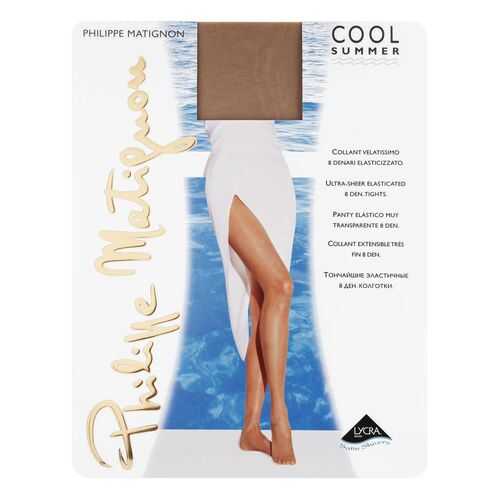 Колготки Philippe Matignon COOL SUMMER 8 / The (Чай) / 4 (L) в 5 Карманов