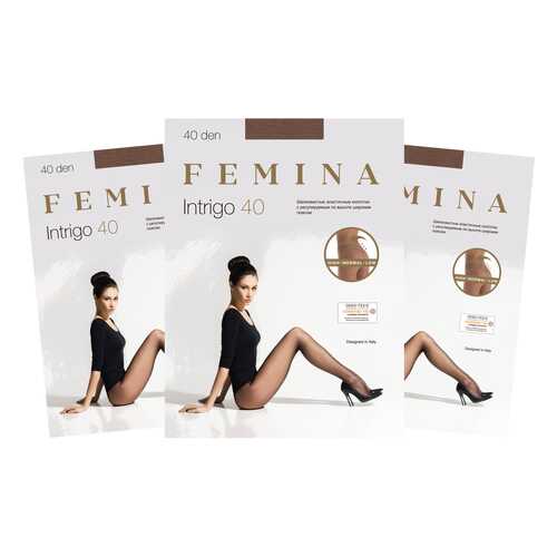 Колготки женские FEMINA INTRIGO 40 легкий загар 3 (M) в 5 Карманов