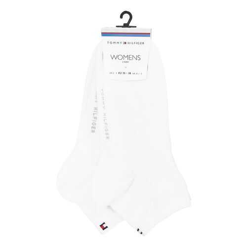 Набор носков женских Tommy Hilfiger 373001001 белых 39-42 US в 5 Карманов