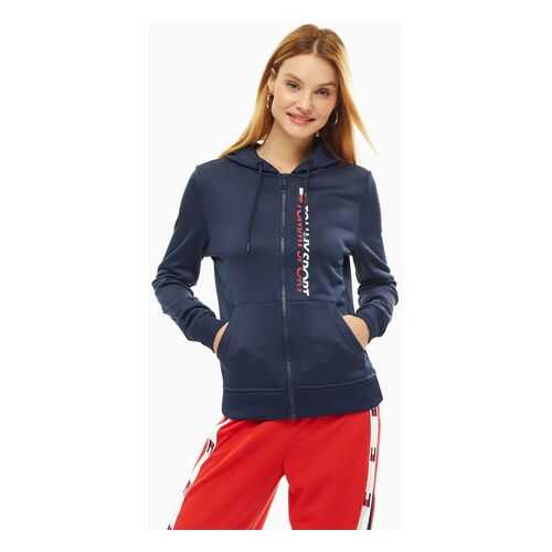 Толстовка женская Tommy Sport S10S100165 401 синяя S в 5 Карманов