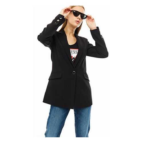 Пиджак женский Guess W0YN50-WB4H2 черный XS в 5 Карманов