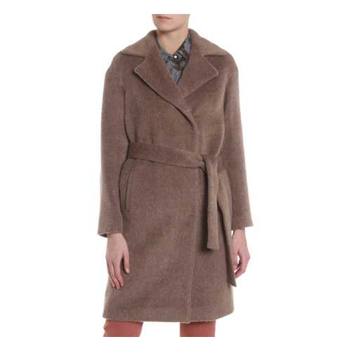 Пальто женское MAGENTA FACTORY M-6 OW/17 бежевое 50 RU в 5 Карманов