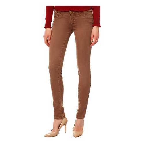 Брюки женские TRUSSARDI JEANS 5241123 коричневые 31 IT в 5 Карманов