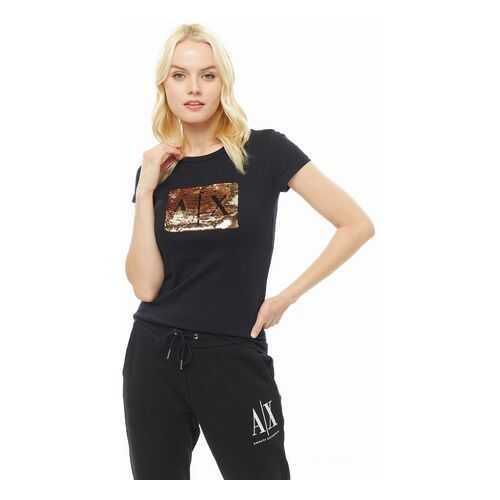 Футболка женская Armani Exchange 8NYTDL YJ73Z черная L в 5 Карманов