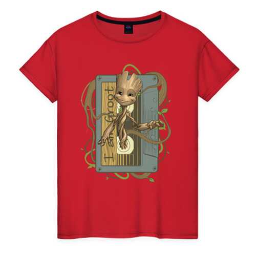 Футболка женская ВсеМайки 2166493 красная XL в 5 Карманов