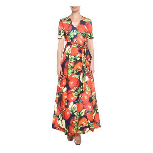 Платье женское Adzhedo 41449 красное 4XL в 5 Карманов
