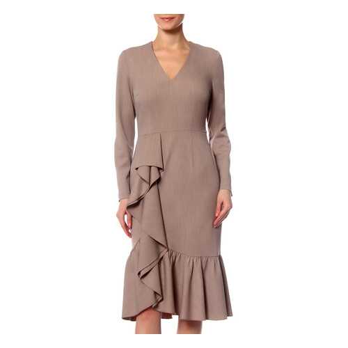 Платье женское Adzhedo 41638 бежевое 3XL в 5 Карманов