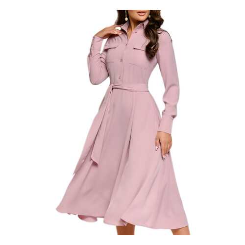 Платье женское D&M by 1001DRESS 0112001-01807SP розовое XS в 5 Карманов